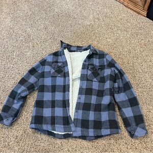 Sherpa Flannel Sz M